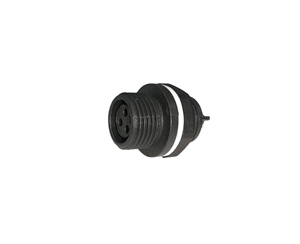 M12  panel mount connectors with Nylon material 